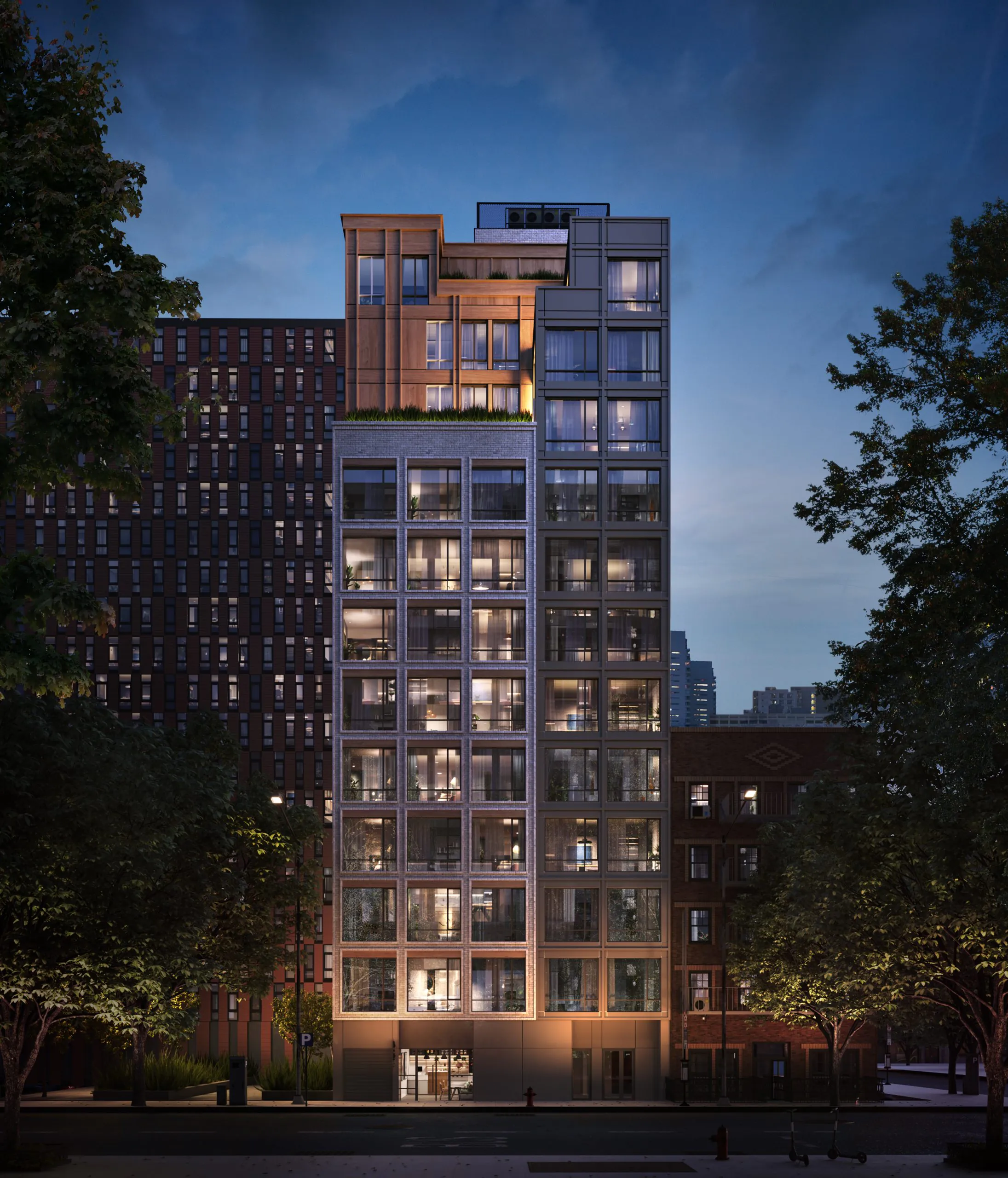 Amnia BK, a 73-unit luxury rental tower in Downtown Brooklyn